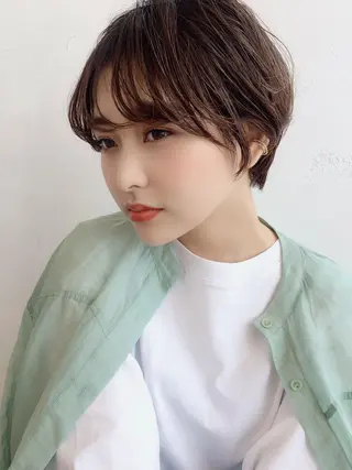 ショート 鎌倉 彩のヘアスタイル