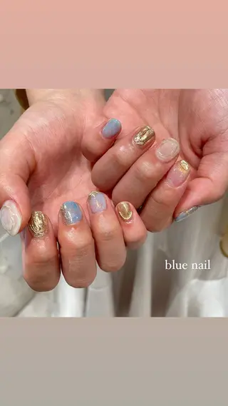 ネイル 淡色ネイル 🎀moeのネイルデザイン