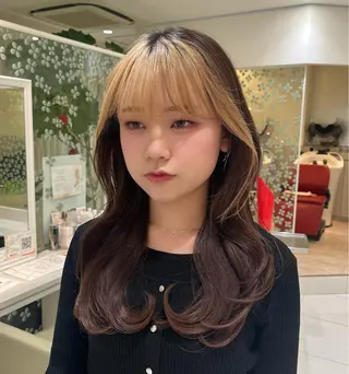 ロング 中韓𝐌𝐈𝐗🩶 𝐘𝐔𝐊𝐀のヘアスタイル
