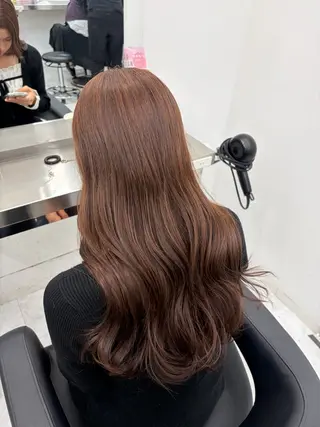 カラー 透ける透明感カラー 🎀anju/渋谷のヘアスタイル