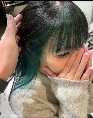 ロング メンズ専門サロン wokeのヘアスタイル