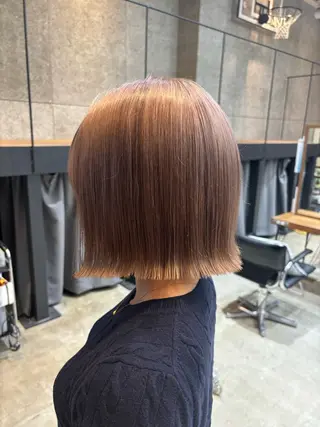 ショート カラー ヘアアレンジ 押切 響　のヘアスタイル