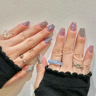 ネイル シモダ カスミ 🦀 @ksm_smdのネイルデザイン