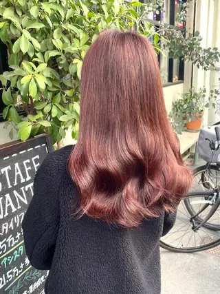 カラー 竹内 春奈のヘアスタイル