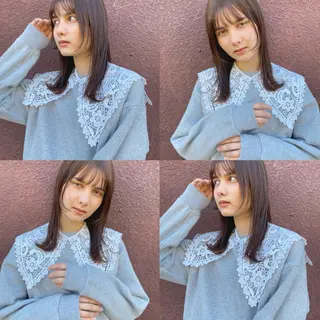 セミロング lot所属・🪄 maasa🪄のヘアスタイル