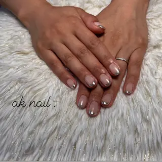ショート ネイル ak nail .のネイルデザイン