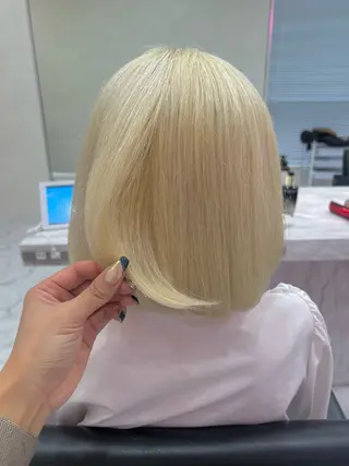 ショート 韓国風🫧艶カラー 💟ran💟のヘアスタイル