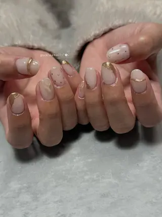 ネイル pualua miharuのネイルデザイン