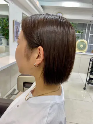 ミディアム カラー xanadu浅草店所属・ボブ🪽 ばばゆうきのヘアスタイル