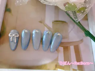 ミディアム りぼん Re:Bonrのネイルデザイン