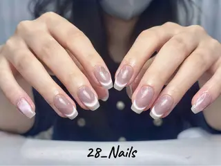 ショート トゥー フエンのネイルデザイン