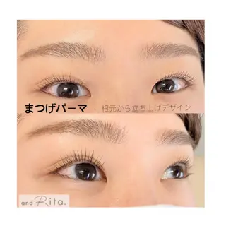 マツエク・マツパ and Rita 蒲生店所属・andRita蒲生店 kanouのマツエク・マツパデザイン