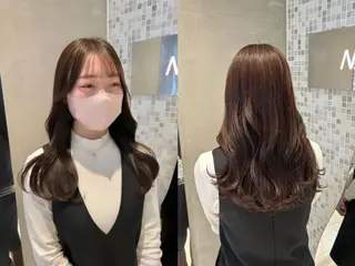 ロング くすみカラー🏹🤎 Tsukinaのヘアスタイル