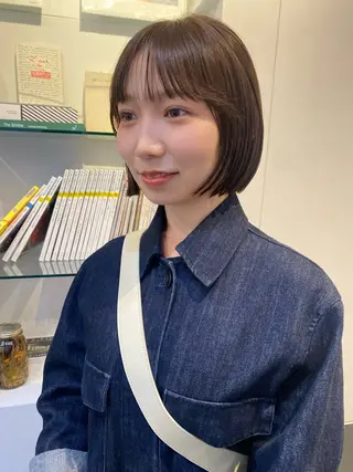ショート カラー 永田 愛莉のヘアスタイル