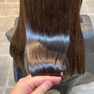 セミロング カラー stylist/ボブ ことの/韓国レイヤーのヘアスタイル