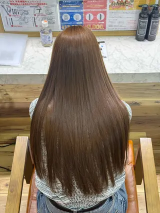ロング カラー 野中 悠那のヘアスタイル