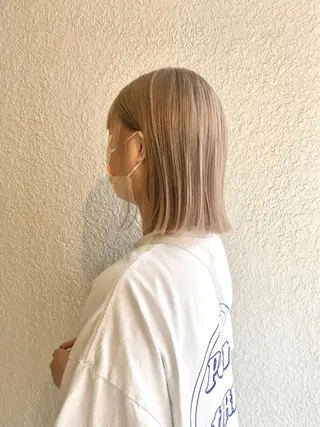 ミディアム カラー 韓国ヘア🫧艶カラー 🫧髪質改善/オオヤのヘアスタイル