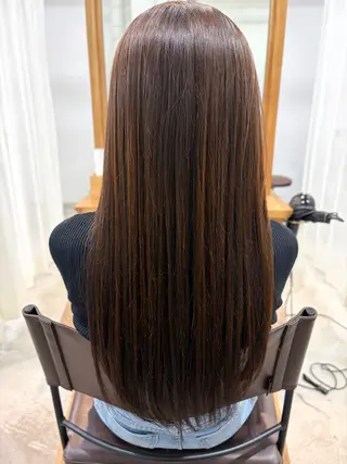 ロング カラー 渡邉 光姫のヘアスタイル