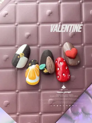 ネイル 多賀城 パラジェルのネイルデザイン