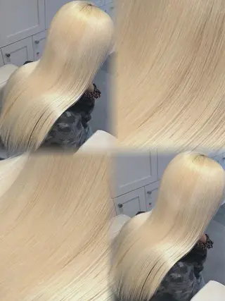 ロング カラー ベレーザ渋谷所属・圧倒的クオリティのブ リーチ/Tomokiのヘアスタイル