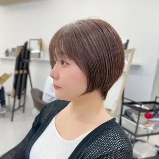 ショート カラー ヘアアレンジ 服部　翔太/ 似合わせカットカラーのヘアスタイル