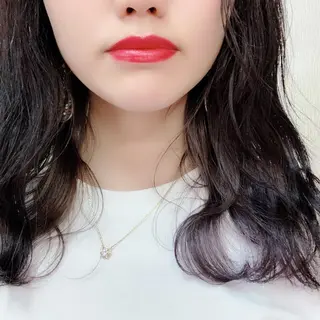 セミロング カラー Sachiko ❤︎‬Pressのヘアスタイル