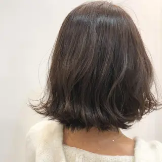 ミディアム GLROW haruhiのヘアスタイル