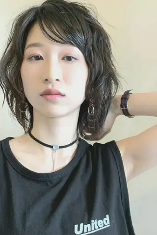 ショート ヘアアレンジ 【大宮】デザイナー Anne 諳 アンのヘアスタイル