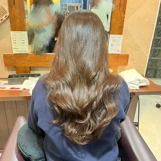 ロング パーマ カットが上手い 💇‍♂🌸サク🌸のヘアスタイル