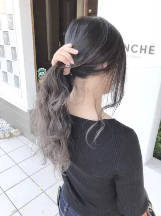 ロング カラー 具志 正太のヘアスタイル