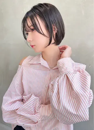 ショート カラー ヘアアレンジ 🫧艶髪矯正 髪質改善🫧 大介のヘアスタイル