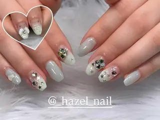ネイル 🥣Hazel yui🩶のネイルデザイン
