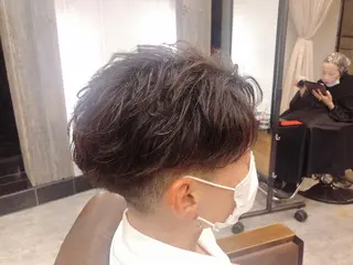 カラー パーマ メンズ ケイゴ【店長】 メンズパーマ特化のヘアスタイル