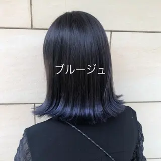 ミディアム 青木 りおのヘアスタイル