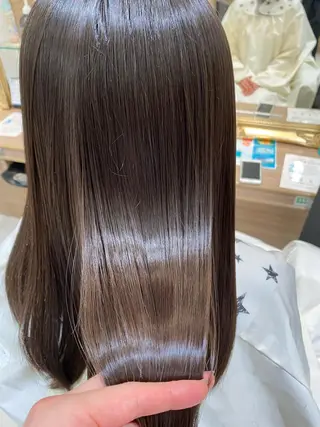 セミロング 🔸縮毛矯正/髪質 改善カラー石崎🔸のヘアスタイル