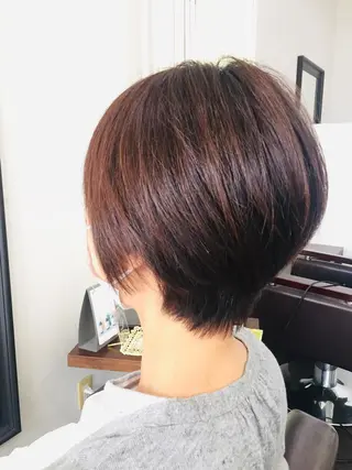ショート カラー 阿久津 泰幸のヘアスタイル