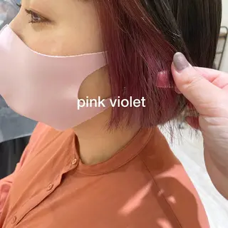 カラー Chiho / 梅田 / ボブ/ パーマのヘアスタイル