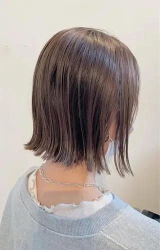 ミディアム カラー 大人女性🌼ママ 美容師🌼加藤友理のヘアスタイル