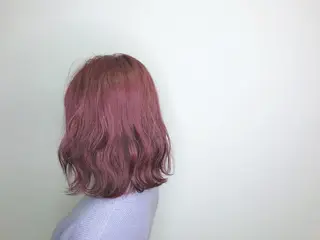 ミディアム カラー Kou所属・💜髪質改善美髪💜 星野清光のヘアスタイル