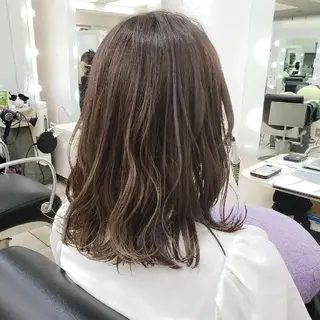 ミディアム カラー ボブ・ロブ　福田 泰久✂️✨のヘアスタイル