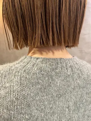 ミディアム さの あやねのヘアスタイル