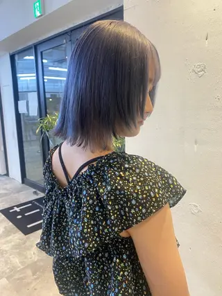 ミディアム カラー 韓国ヘア特化 💟 ララア 💟のヘアスタイル