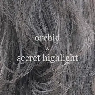 ミディアム カラー LANDSグループ ヘア&アイサロンのヘアスタイル