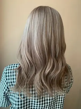 ロング カラー hub hair レイヤー/透明感のヘアスタイル