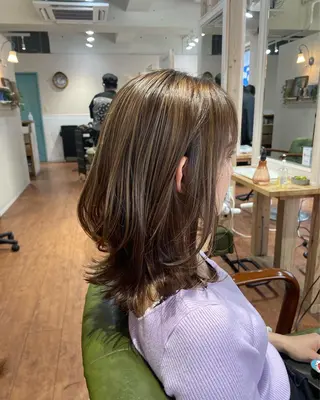 ミディアム @ KENのヘアスタイル
