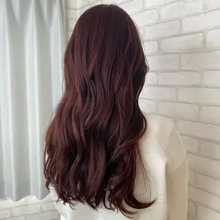 ロング カラー abilita AZUSAのヘアスタイル