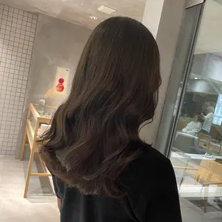 セミロング カラー 後藤 香乃のヘアスタイル