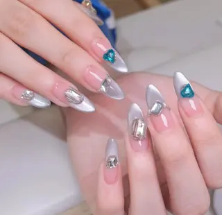 ネイル By moonネイル 🌷ワンホン/韓国風のネイルデザイン