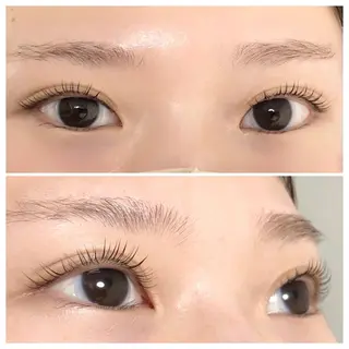 マツエク・マツパ Aim NAIL&EYELASH.BROW立花店所属・Aim立花店 Mihoのマツエク・マツパデザイン