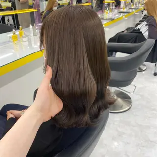 ミディアム カラー パーマ ヘアアレンジ キッズ ネイル マツエク・マツパ アイブロウ Lumo所属・💖横浜ブリーチなし 💖MIHOのヘアスタイル